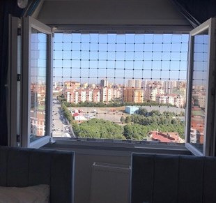 ÇİFT KANAT PENCERE - WINBLOCK Çocuklar için Pencere Çelik Güvenlik Ağı – Yeni Nesil Pencere Korkuluk sistemi
